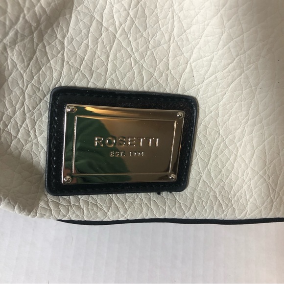 Rosetti Black, Tan and Cream Shoulder Strap Purse. - Picture 5 of 7